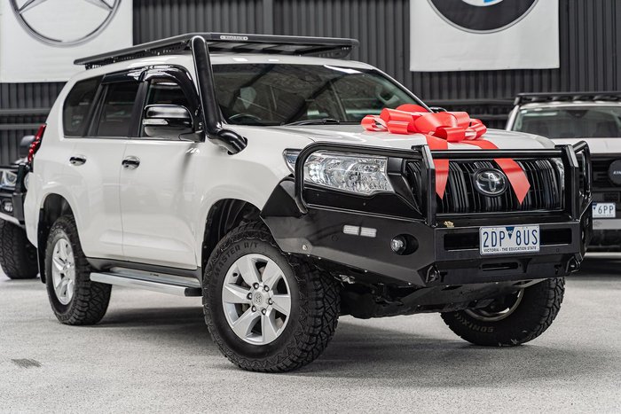 2019 Toyota Landcruiser Prado GX GDJ150R 4X4 Dual Range Glacier White
