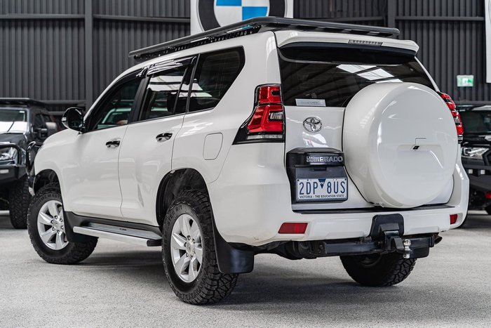 2019 Toyota Landcruiser Prado GX GDJ150R 4X4 Dual Range Glacier White