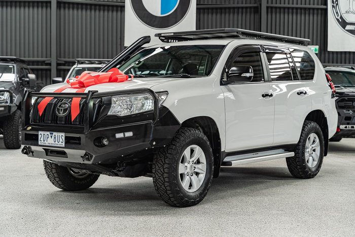 2019 Toyota Landcruiser Prado GX GDJ150R 4X4 Dual Range Glacier White