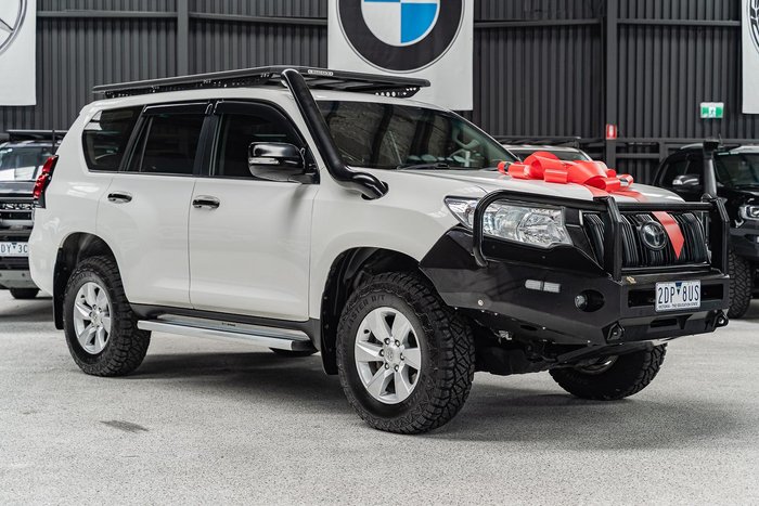 2019 Toyota Landcruiser Prado GX GDJ150R 4X4 Dual Range Glacier White