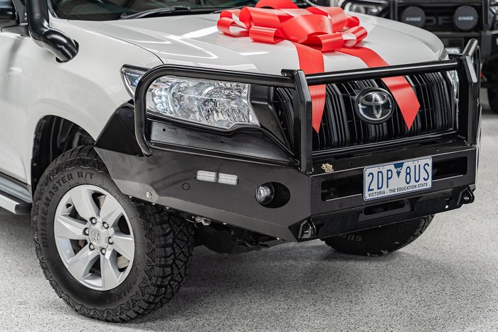 2019 Toyota Landcruiser Prado GX GDJ150R 4X4 Dual Range Glacier White