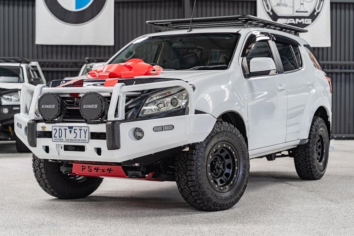 2014 Isuzu MU-X LS-T MY14 4X4 Dual Range Silky White