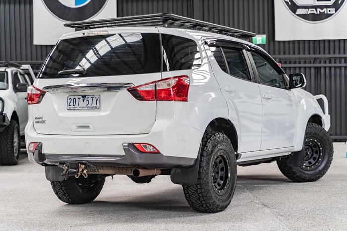 2014 Isuzu MU-X LS-T MY14 4X4 Dual Range Silky White