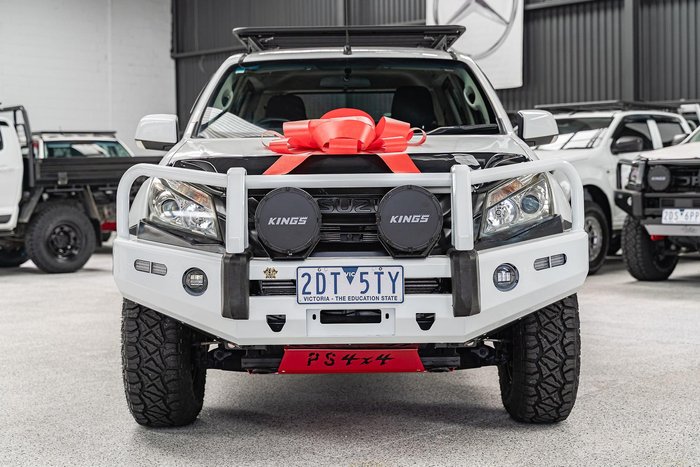 2014 Isuzu MU-X LS-T MY14 4X4 Dual Range Silky White