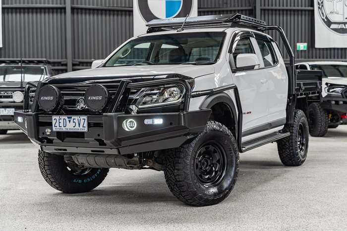 2018 Holden Colorado LS RG MY18 4X4 Dual Range Summit White