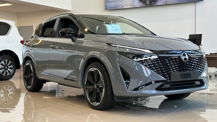 2025 Nissan QASHQAI N-DESIGN e-POWER J12 MY25 Ceramic Grey with Onyx Black Roof