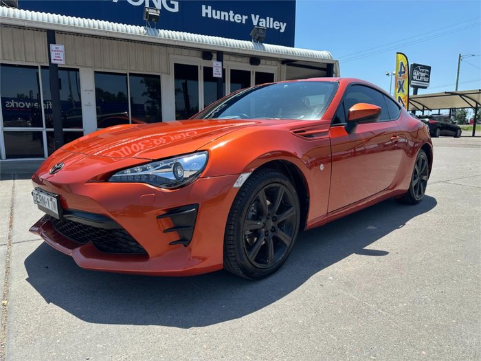 2017 TOYOTA 86 GT ZN6 MY17 orange