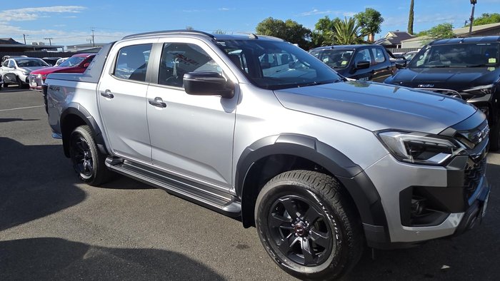 2025 Isuzu D-MAX X-TERRAIN MY25.5 4X4 Dual Range Mercury Silver