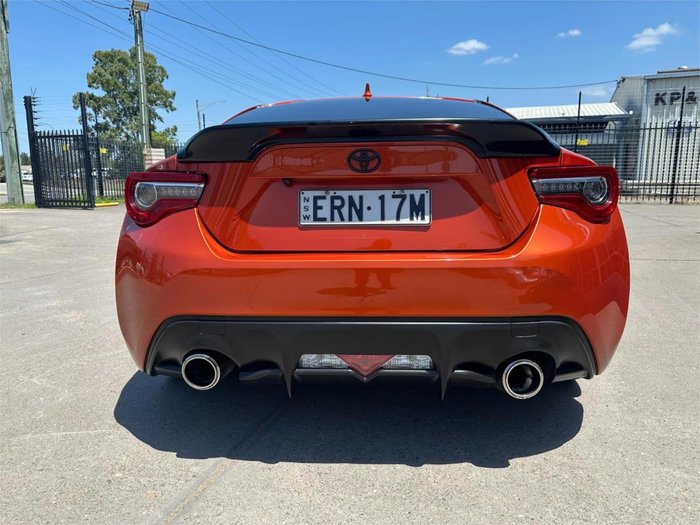 2017 Toyota 86 GT ZN6 Velocity Orange