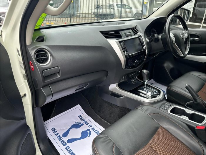 2019 Nissan Navara N-TREK D23 Series 4 4X4 Dual Range White Diamond