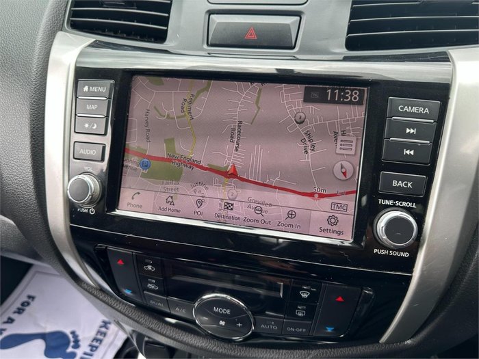 2019 Nissan Navara N-TREK D23 Series 4 4X4 Dual Range White Diamond