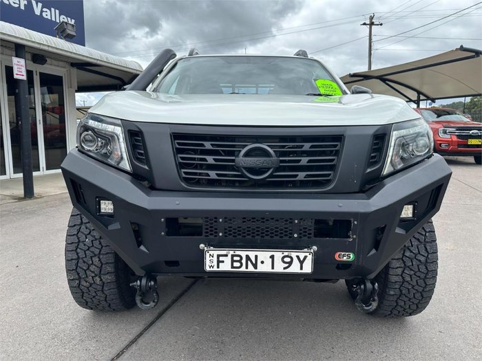 2019 Nissan Navara N-TREK D23 Series 4 4X4 Dual Range White Diamond
