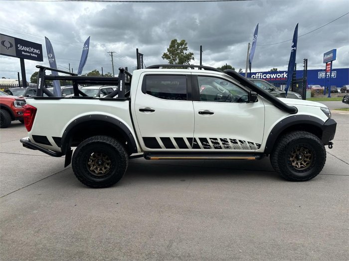 2019 Nissan Navara N-TREK D23 Series 4 4X4 Dual Range White Diamond