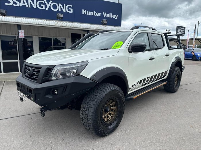 2019 Nissan Navara N-TREK D23 Series 4 4X4 Dual Range White Diamond