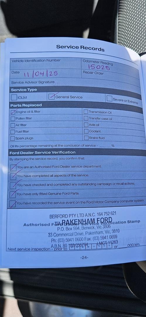 2024 Ford Everest Platinum