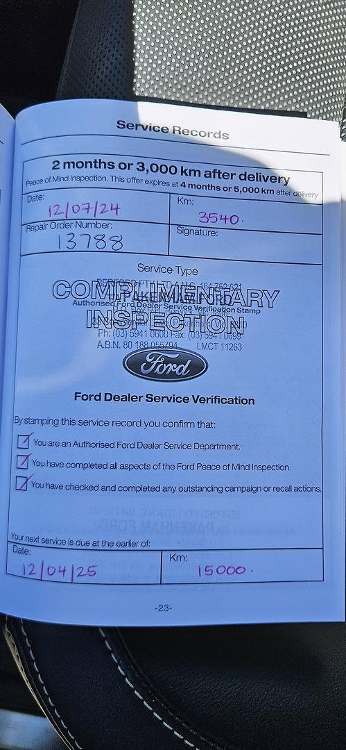 2024 Ford Everest Platinum