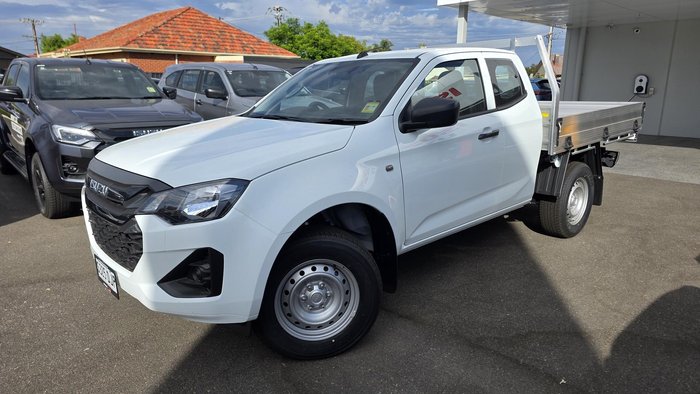 2025 Isuzu D-MAX SX MY25.5 4X4 Dual Range Mineral White