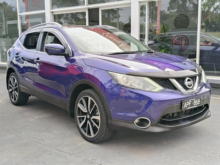 2017 Nissan QASHQAI Ti J11 Ink Blue