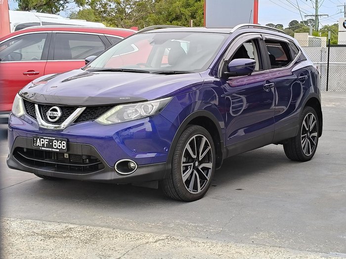 2017 Nissan QASHQAI Ti J11 Ink Blue