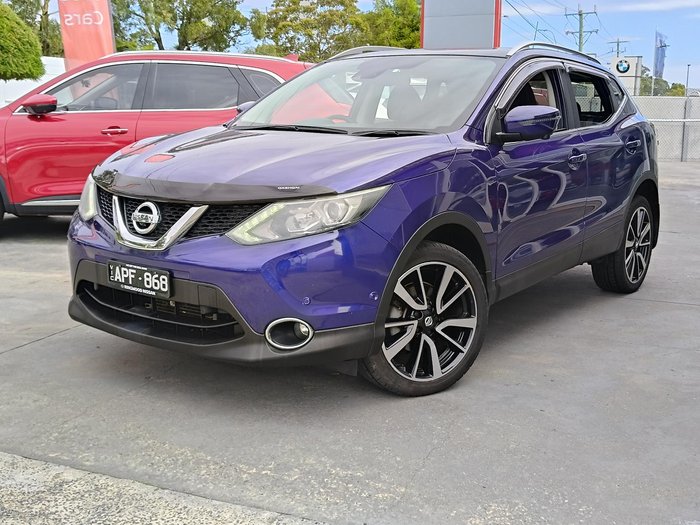 2017 Nissan QASHQAI Ti J11 Ink Blue