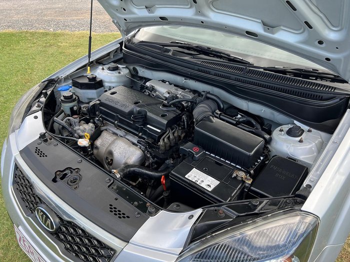 2010 Kia Rio S JB MY11 Titanium Silver