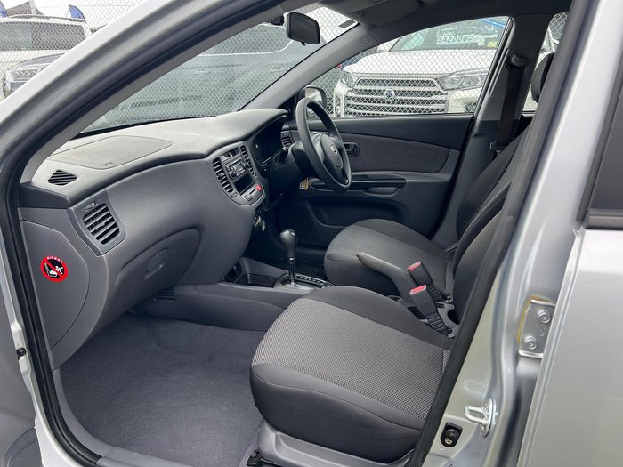 2010 Kia Rio S JB MY11 Titanium Silver