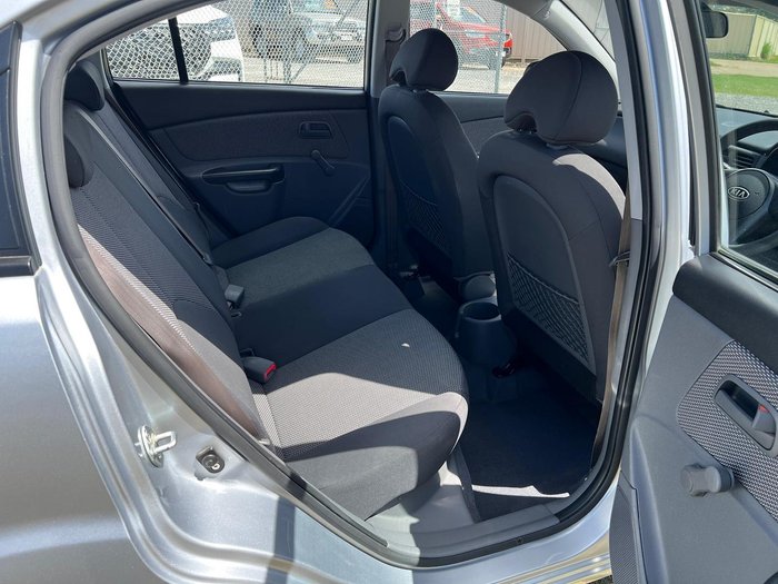 2010 Kia Rio S JB MY11 Titanium Silver