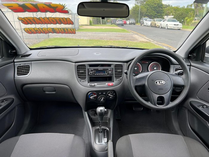 2010 Kia Rio S JB MY11 Titanium Silver