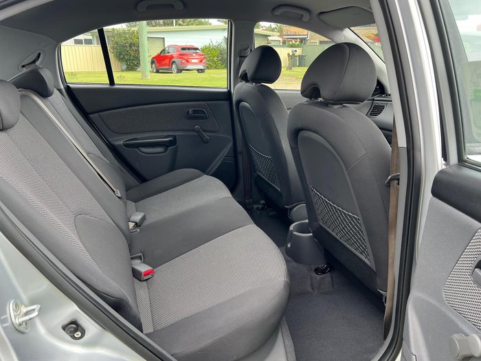 2010 Kia Rio S JB MY11 Titanium Silver