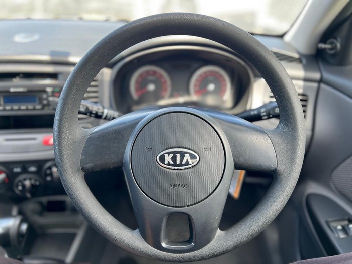 2010 Kia Rio S JB MY11 Titanium Silver