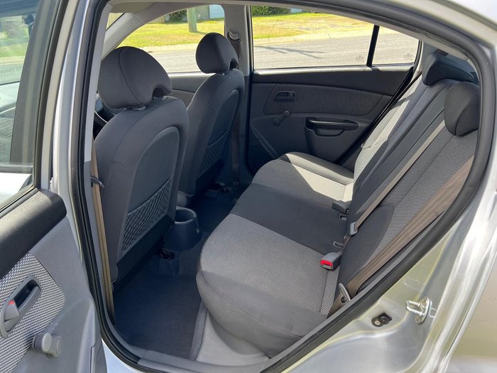 2010 Kia Rio S JB MY11 Titanium Silver