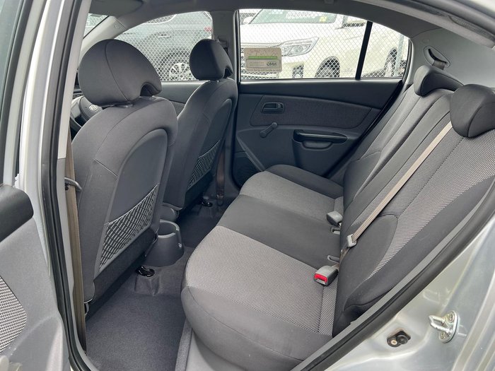 2010 Kia Rio S JB MY11 Titanium Silver