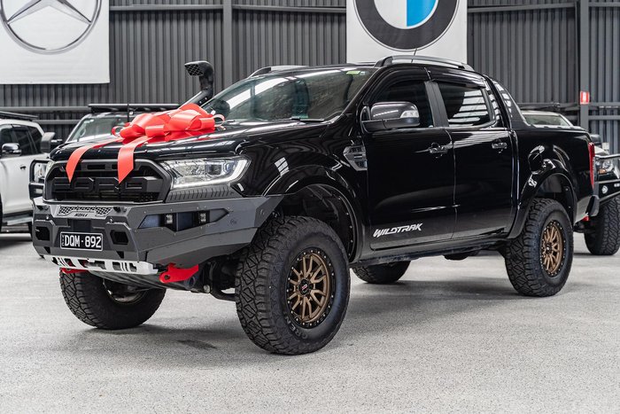 2020 Ford Ranger Wildtrak PX MkIII MY20.25 4X4 Dual Range Shadow Black
