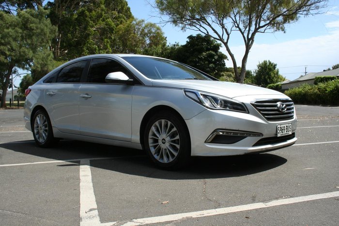 2015 Hyundai Sonata Active LF MY16 Platinum Silver