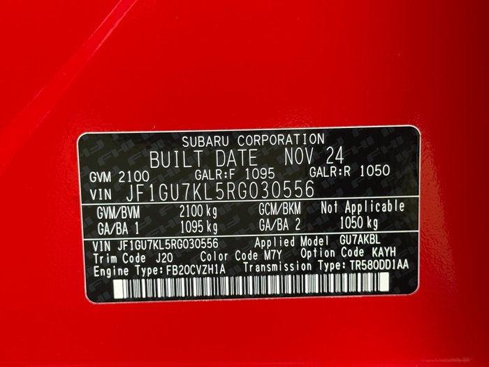 2024 Subaru Impreza 2.0S