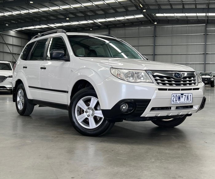 2012 Subaru Forester X S3 MY12 AWD Satin White Pearl