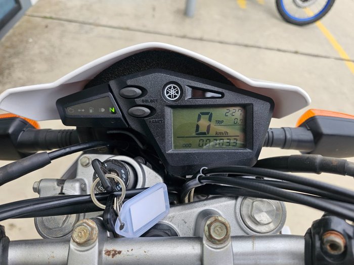 2012 Yamaha XT250 White