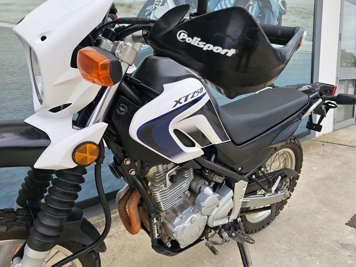 2012 Yamaha XT250 White