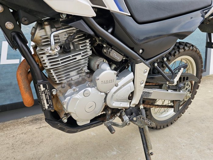 2012 Yamaha XT250 White