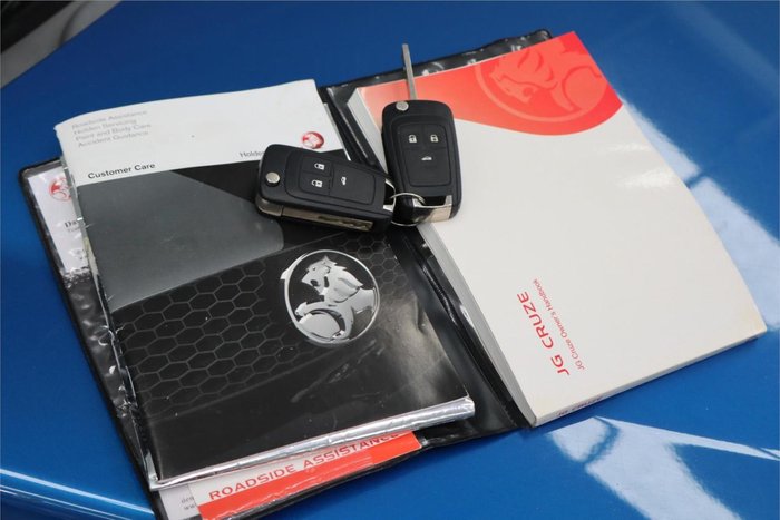 2011 Holden Cruze CD JH Series II MY11 BLUE