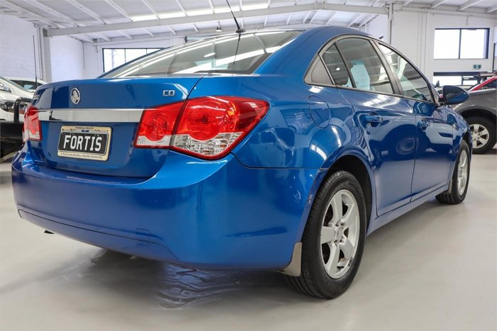 2011 Holden Cruze CD JH Series II MY11 BLUE