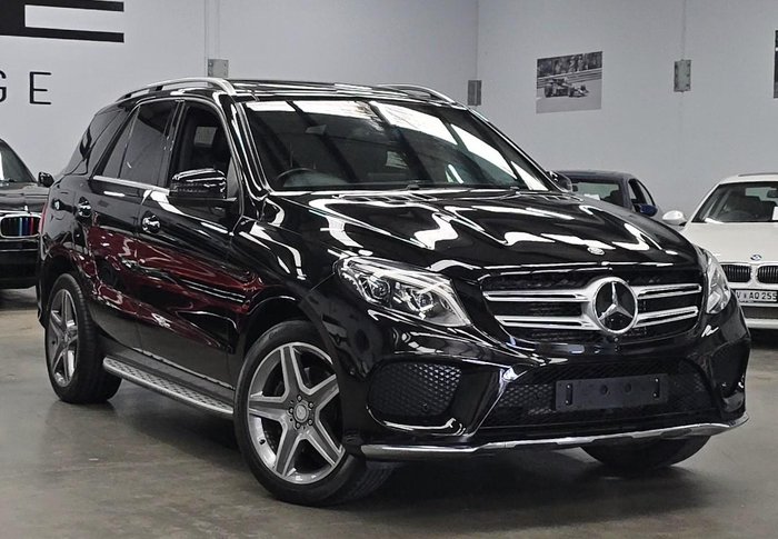 2016 Mercedes-Benz GLE-Class GLE250 d W166 Four Wheel Drive Obsidian Black