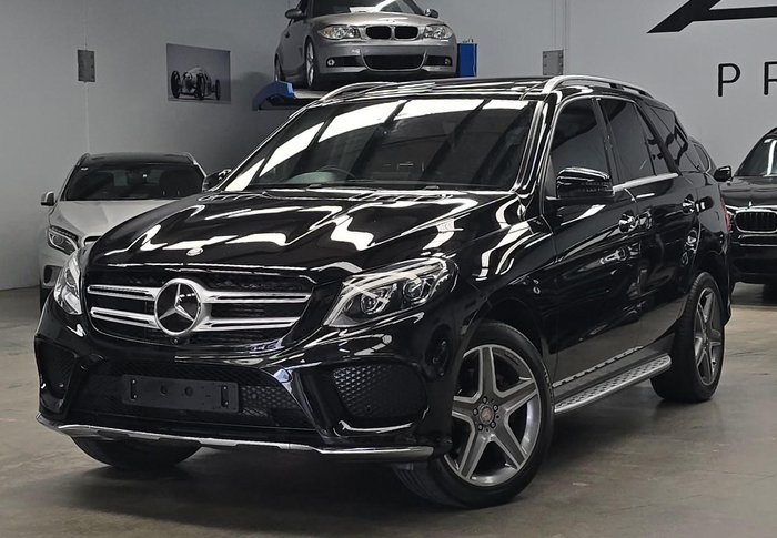 2016 Mercedes-Benz GLE-Class GLE250 d W166 Four Wheel Drive Obsidian Black