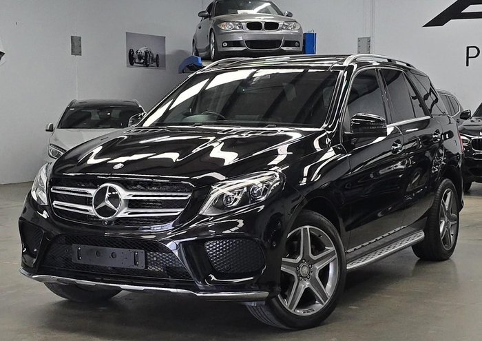 2016 Mercedes-Benz GLE-Class GLE250 d W166 Four Wheel Drive Obsidian Black