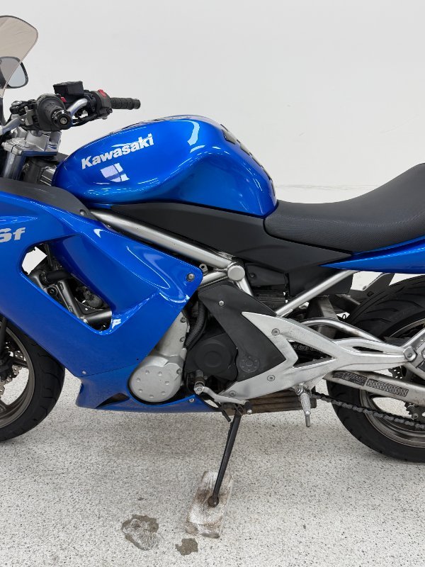 2006 Kawasaki ER-6f Blue