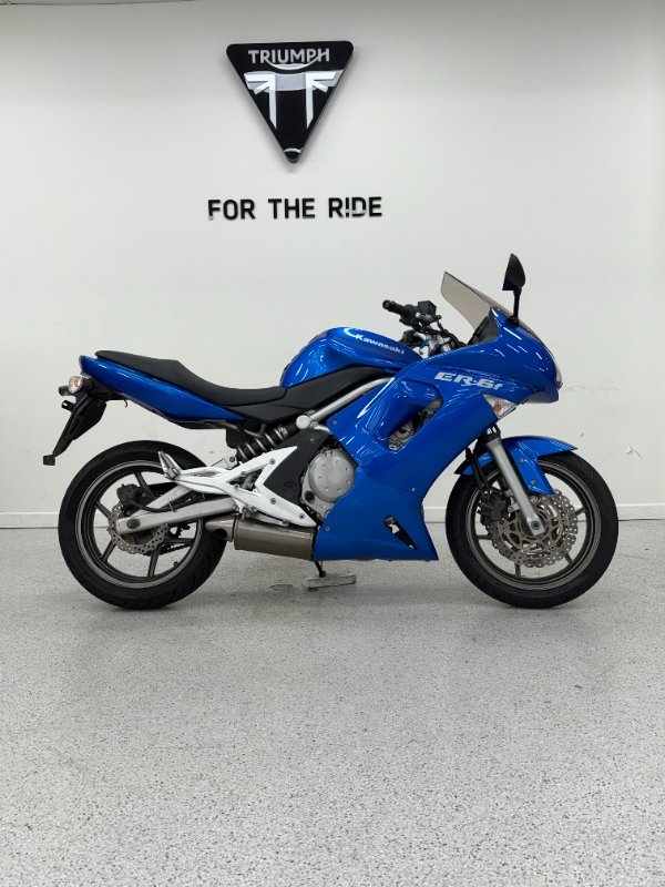 2006 Kawasaki ER-6f Blue