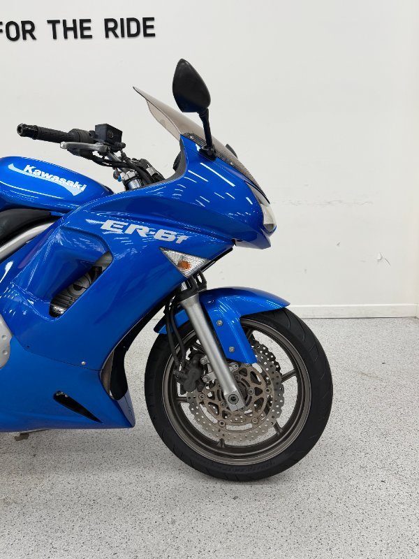 2006 Kawasaki ER-6f Blue