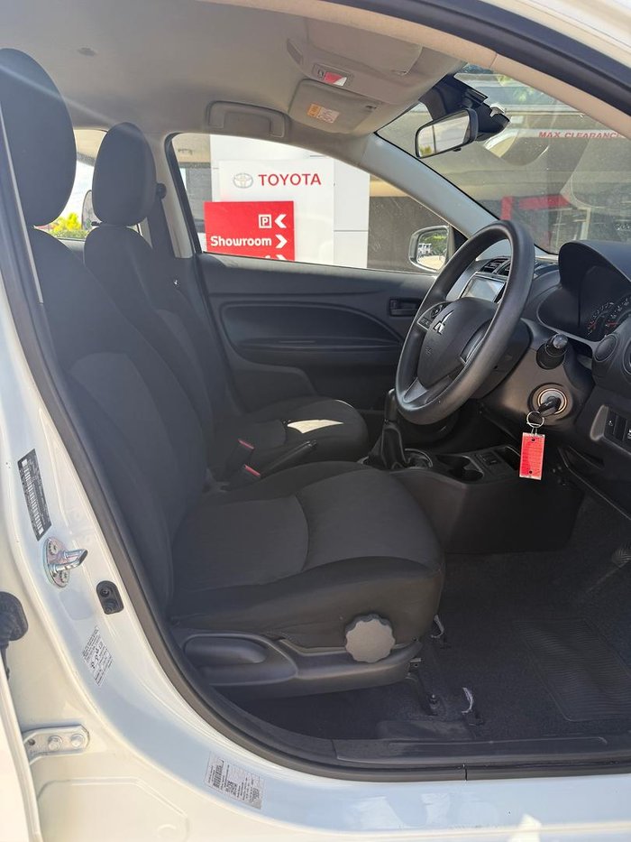 2021 Mitsubishi Mirage ES LB MY22 White