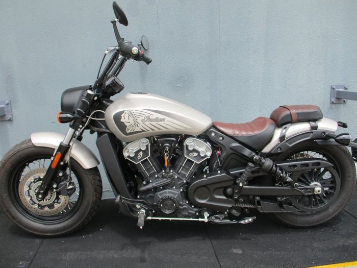 2022 INDIAN SCOUT BOBBER TWENTY SILVER