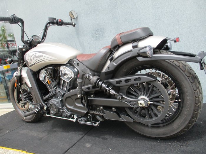 2022 INDIAN SCOUT BOBBER TWENTY SILVER